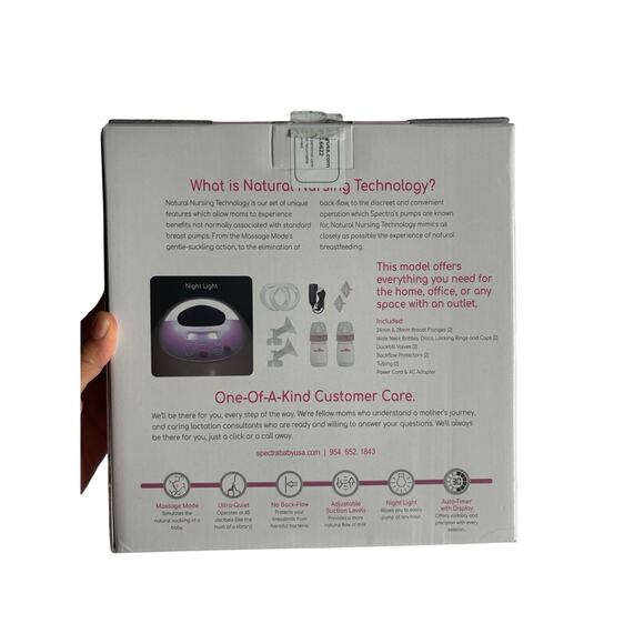 Spectra S2plus electric breastfeeding pump new in box - Picture 3 of 12